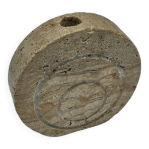 Vase travertin vintage - fratelli