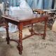 Table with turned legs