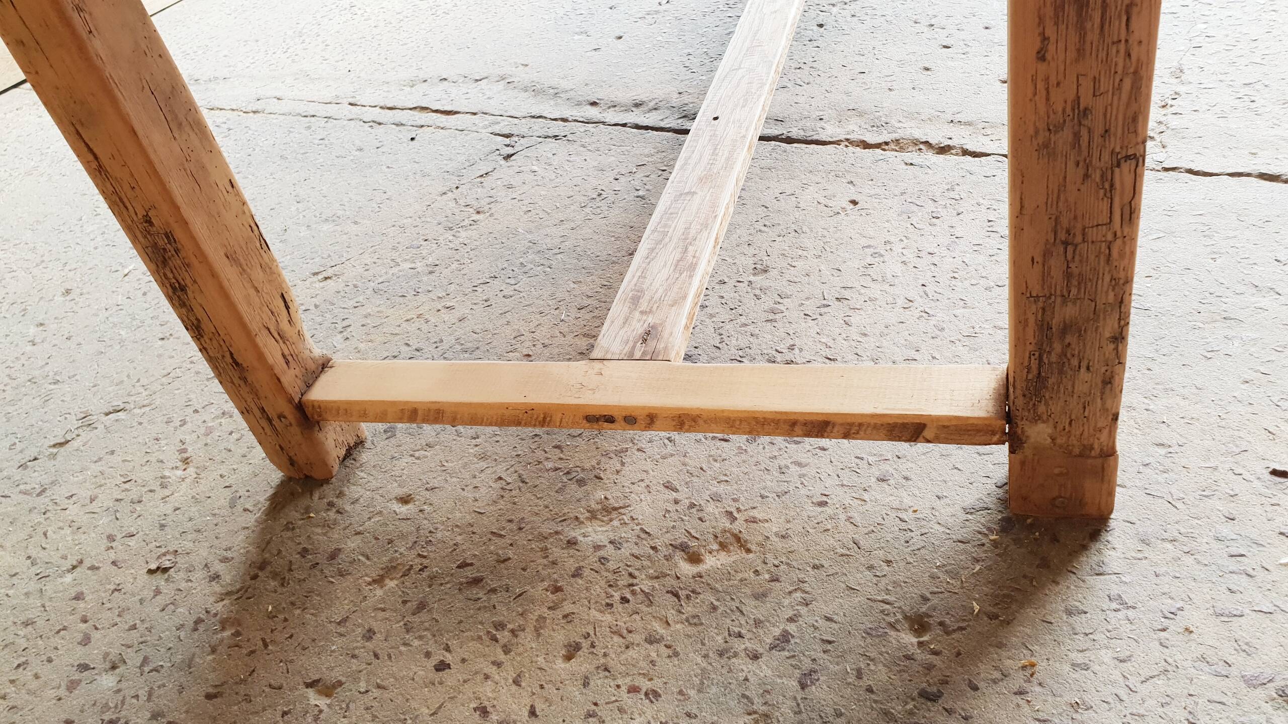 Antique farmhouse table