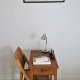 Cannage folding chair 1970