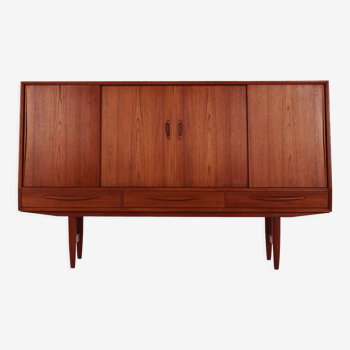 Highboard in teak scandinavian design 70s