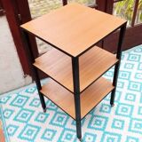 Serving table on wheels