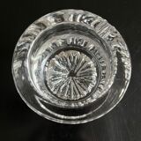Round ashtray Daum crater model