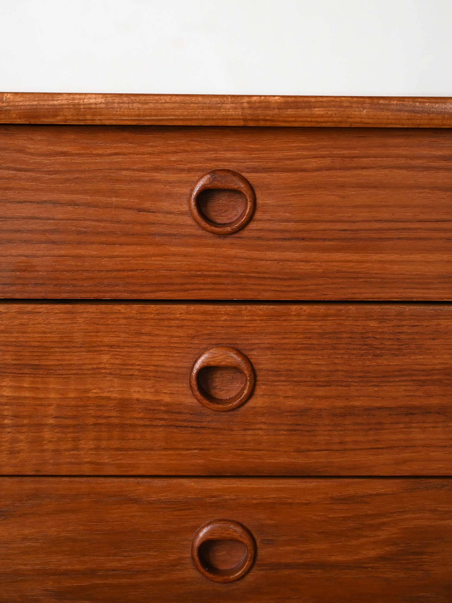 Scandinavian entryway cabinet