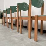 6 community chairs from the 80s