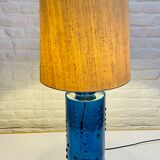 Lampe de table en verre, suède 1960's