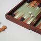Jeu de voyage backgammon et dames vers 1920