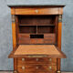 Secretary empire era with caryatid in blond mahogany around 1810