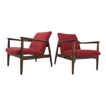 Pair of Midcentury Armchairs, Edmund Homa, 1960s