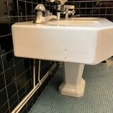 Art Deco double sink