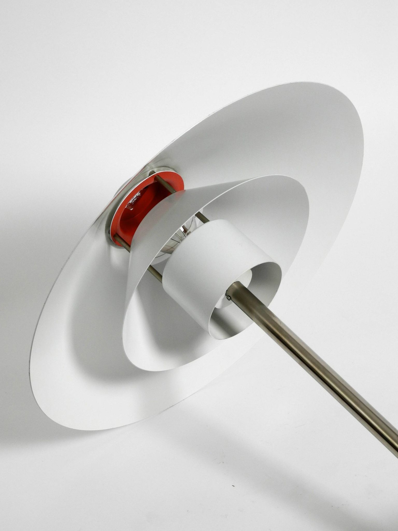 Beautiful rare 70s very big table lamp by Christian Hvidt for Nordisk Solar