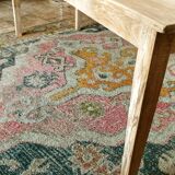 Solid oak farmhouse table 220 X 80 cm