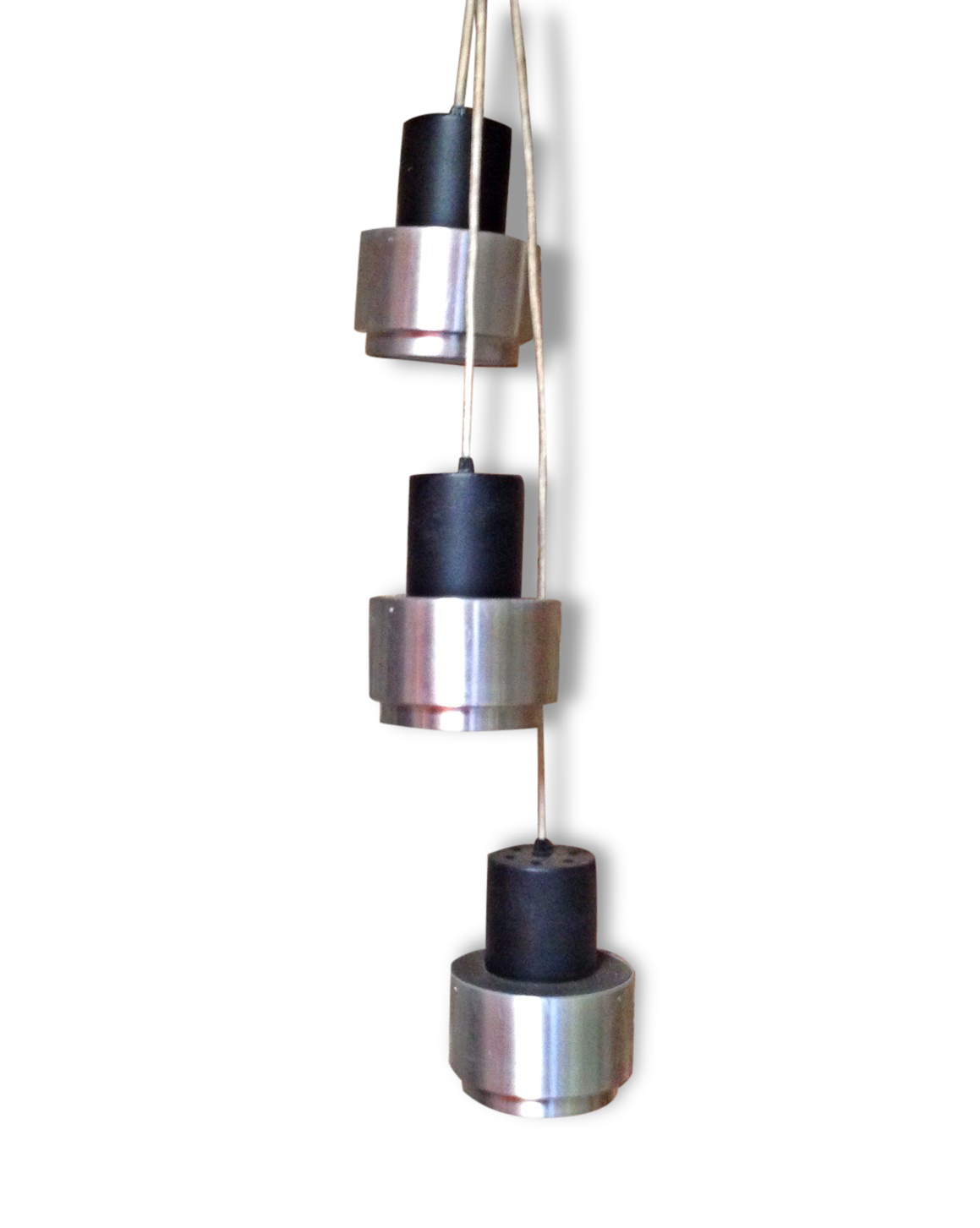 Suspension metal chrome and black