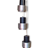 Suspension metal chrome and black