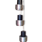 Suspension metal chrome and black
