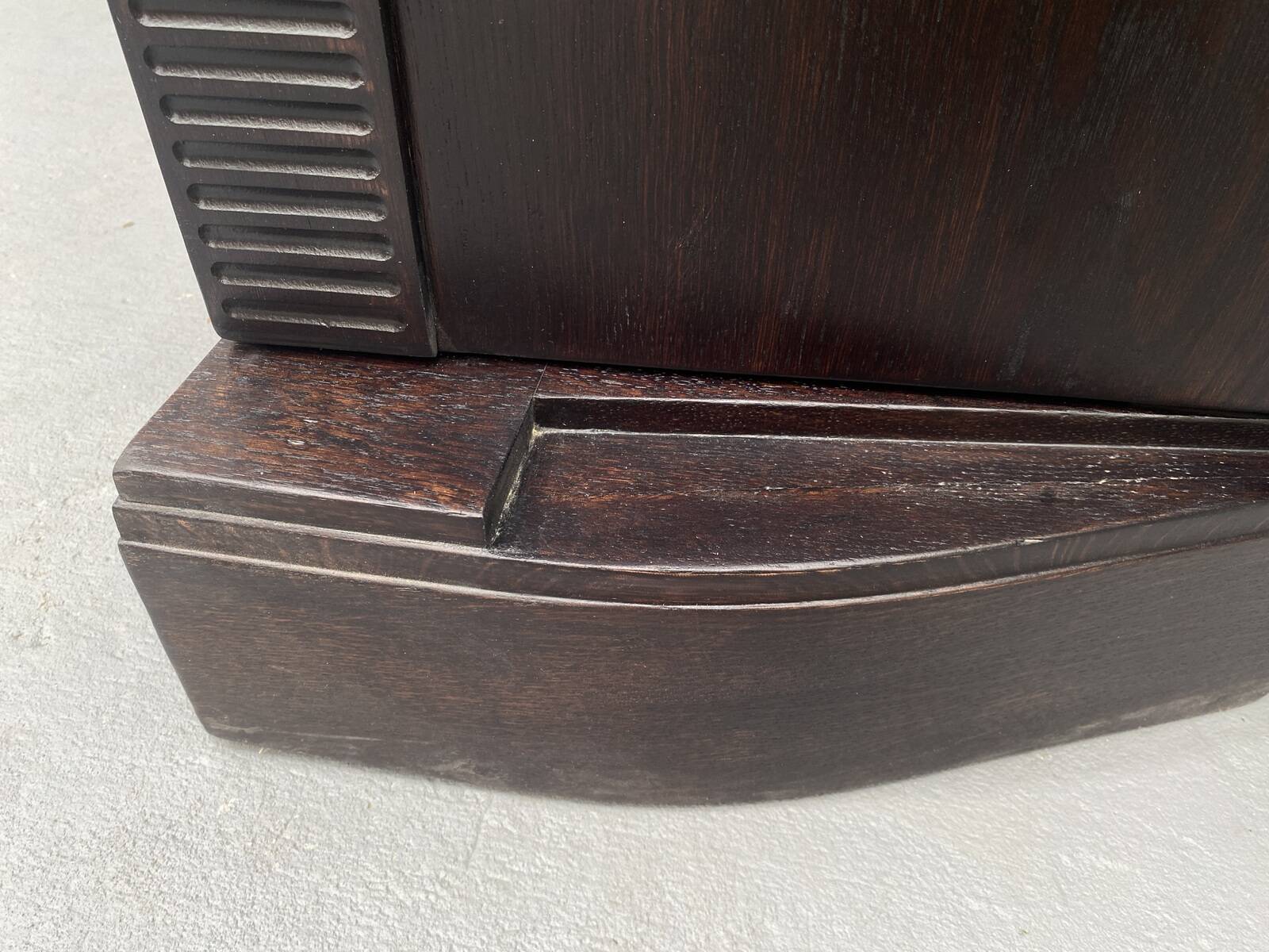 Bureau en chêne de style Sécession viennoise du début du XXe siècle