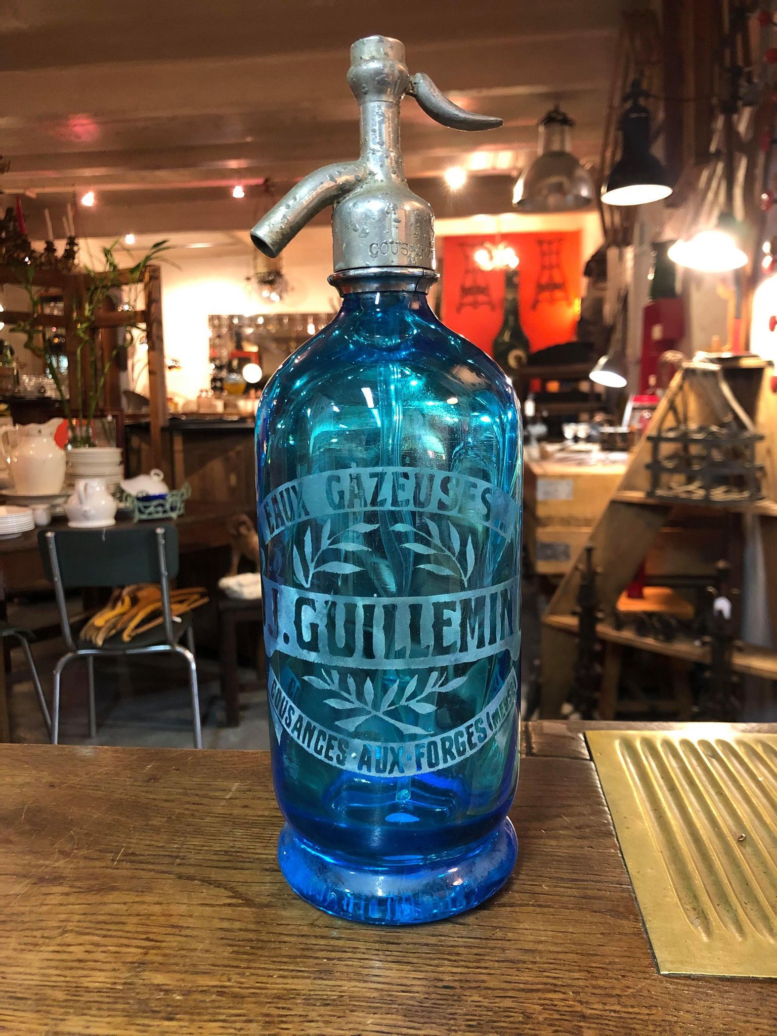 Former bistro siphon - Eau de Seltz
