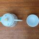 Teapot or coffee pot with cup from the German postmodern VIP collection by Seltmann Weiden, set of 2.