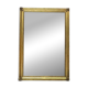 Antique mirror gilded with gold leaf 149cm mercury glass