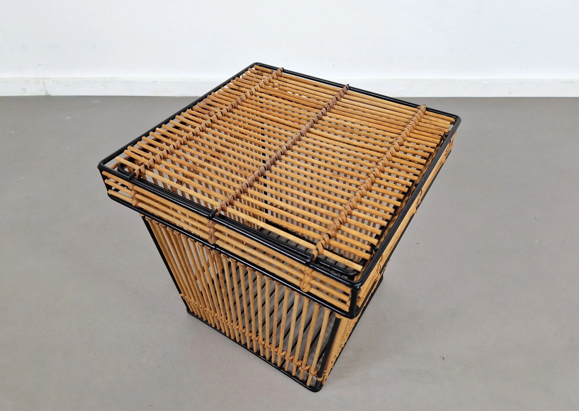 Rohé Noordwolde laundry or towel basket, 1960s