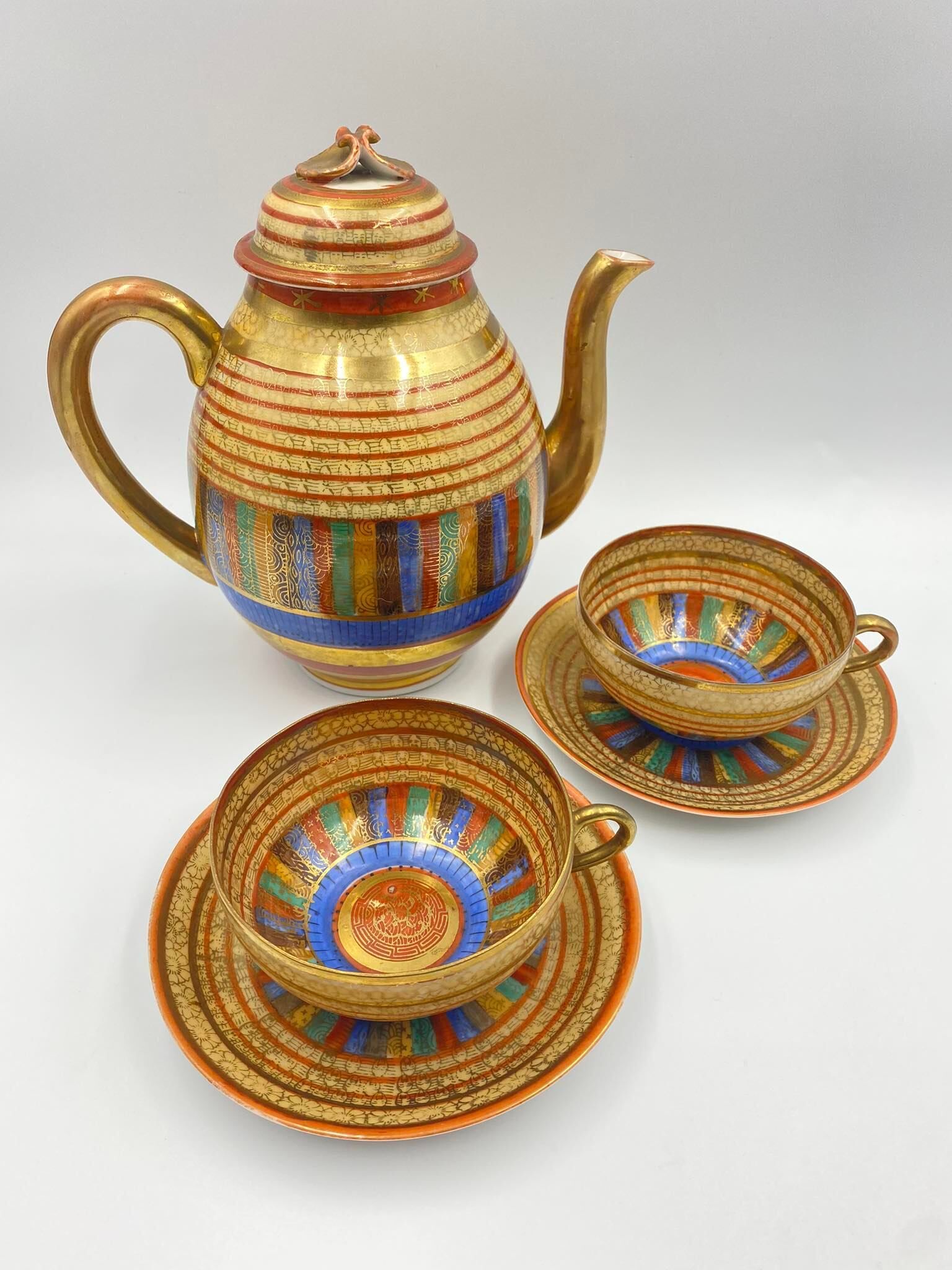 Japanese tea/lunch service before 1950