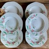 6 “Santa Clara” Spain soup plates