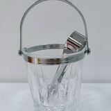 Crystal ice bucket from Arques, 1970s