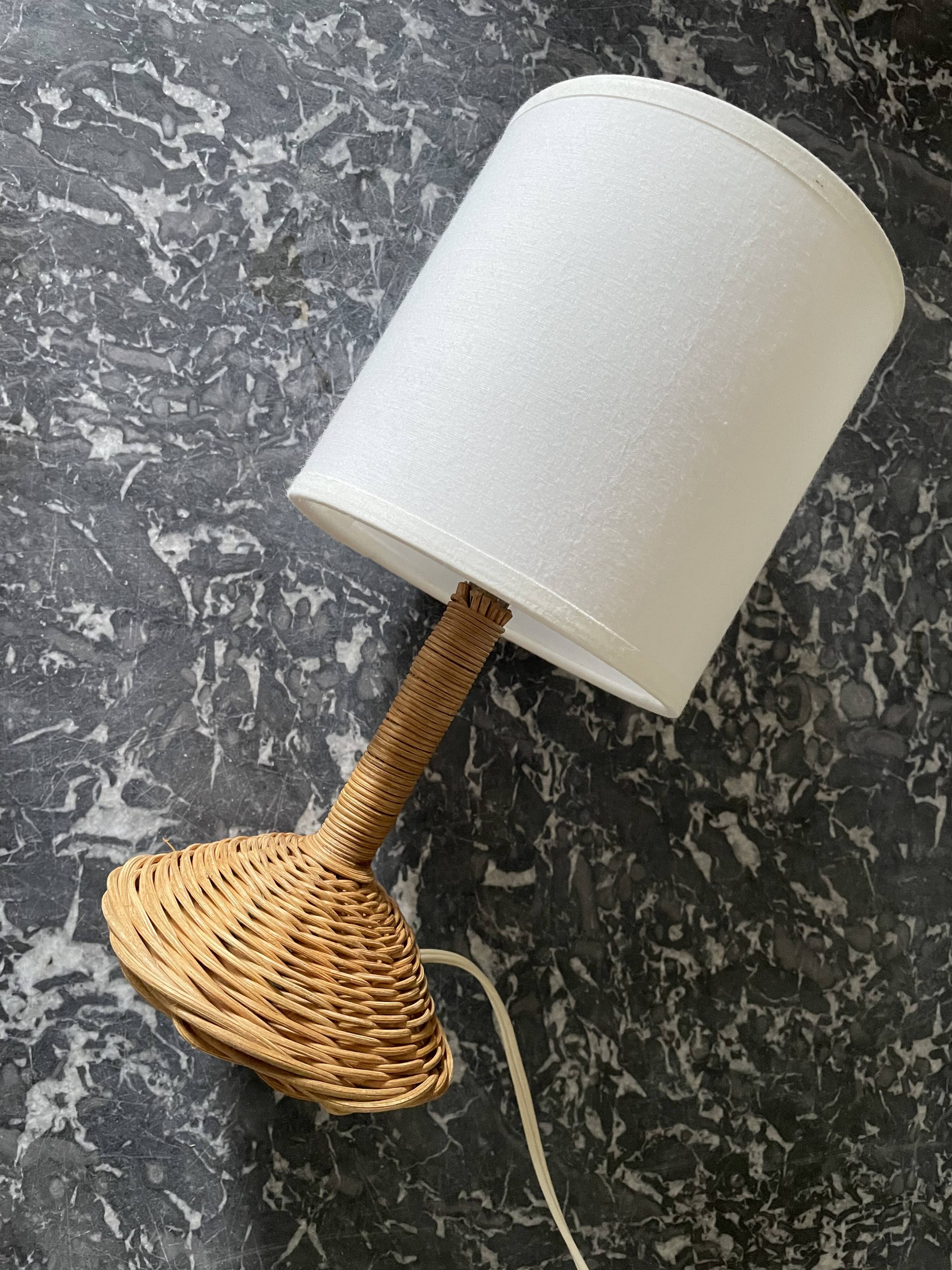 Lampe rotin