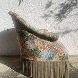 2 fauteuils crapauds vintage