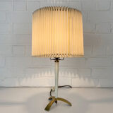 Modernist Table Lamp by J.T. Kalmar, Austria, Mid-Century Brass