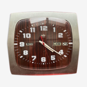 Horloge pendule Odo  années 70 à pile