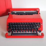 Olivetti Valentine red typewriter