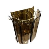 Wall lamp sconce in Hollywood Regency style, Sölken Leuchten, Germany, 1980