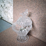 Baguier / Small chissed crystal box