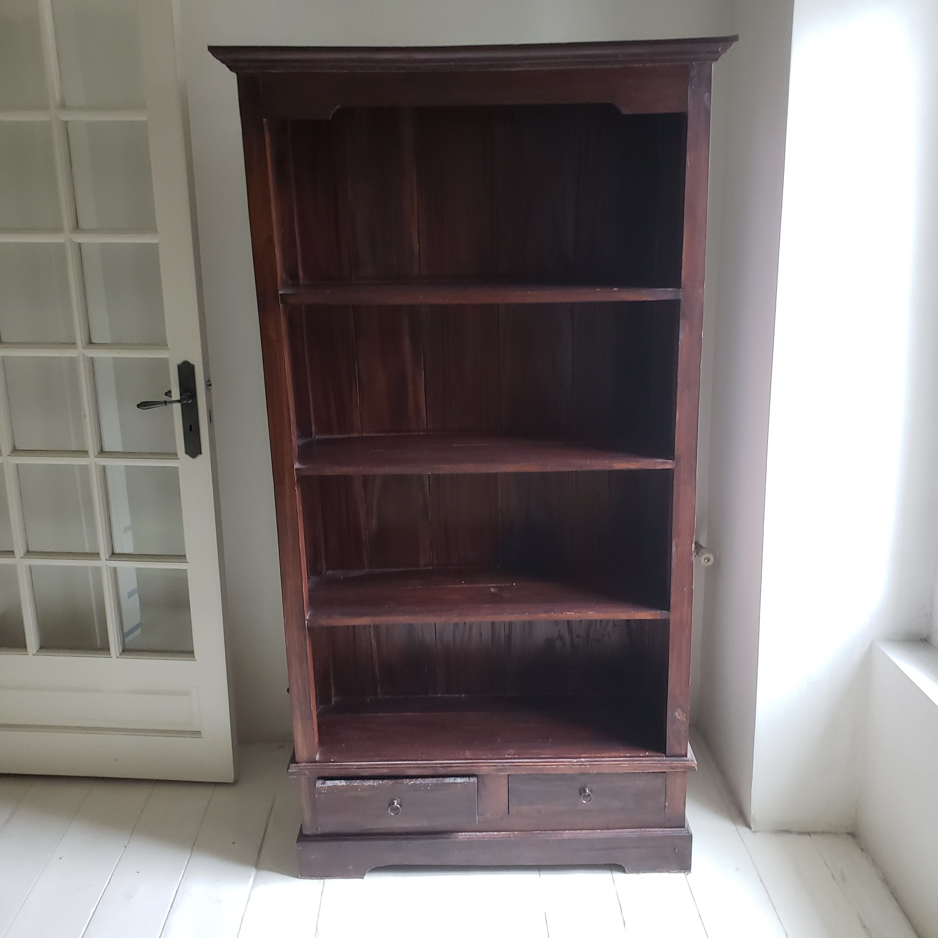 Wood bookcase