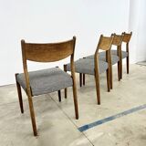 Teak chairs Cees Braakman set of 4