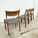 Teak chairs Cees Braakman set of 4
