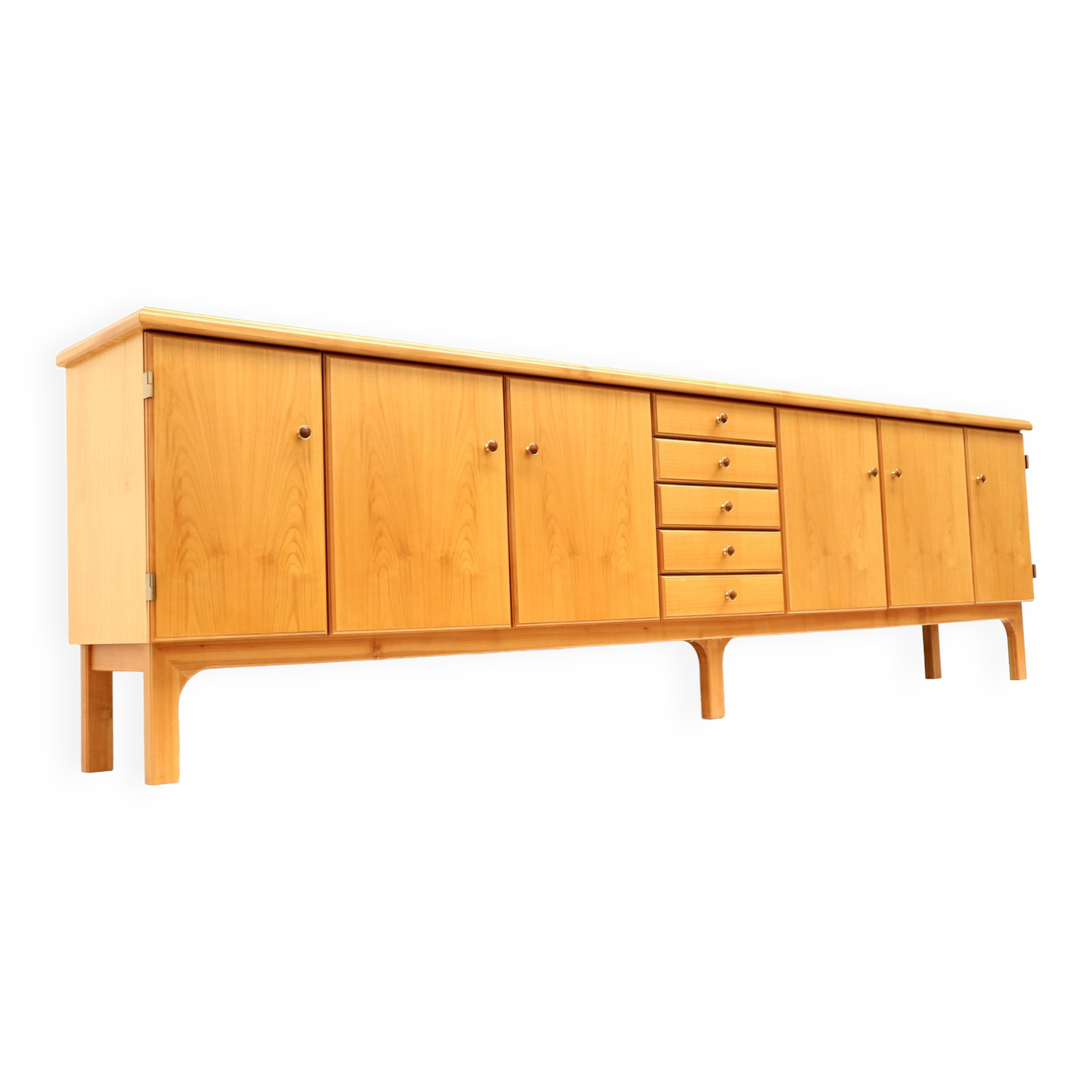 Xxl large vintage sideboard made in the 80s