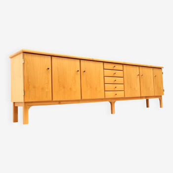 Xxl large vintage sideboard made in the 80s