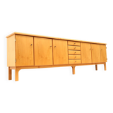 Xxl large vintage sideboard made in the 80s