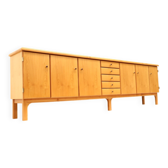 Xxl large vintage sideboard made in the 80s
