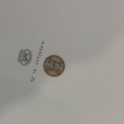 Plat à tarte Mosaïque au 24 or Hermès