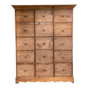 Commode, meuble de mercerie,