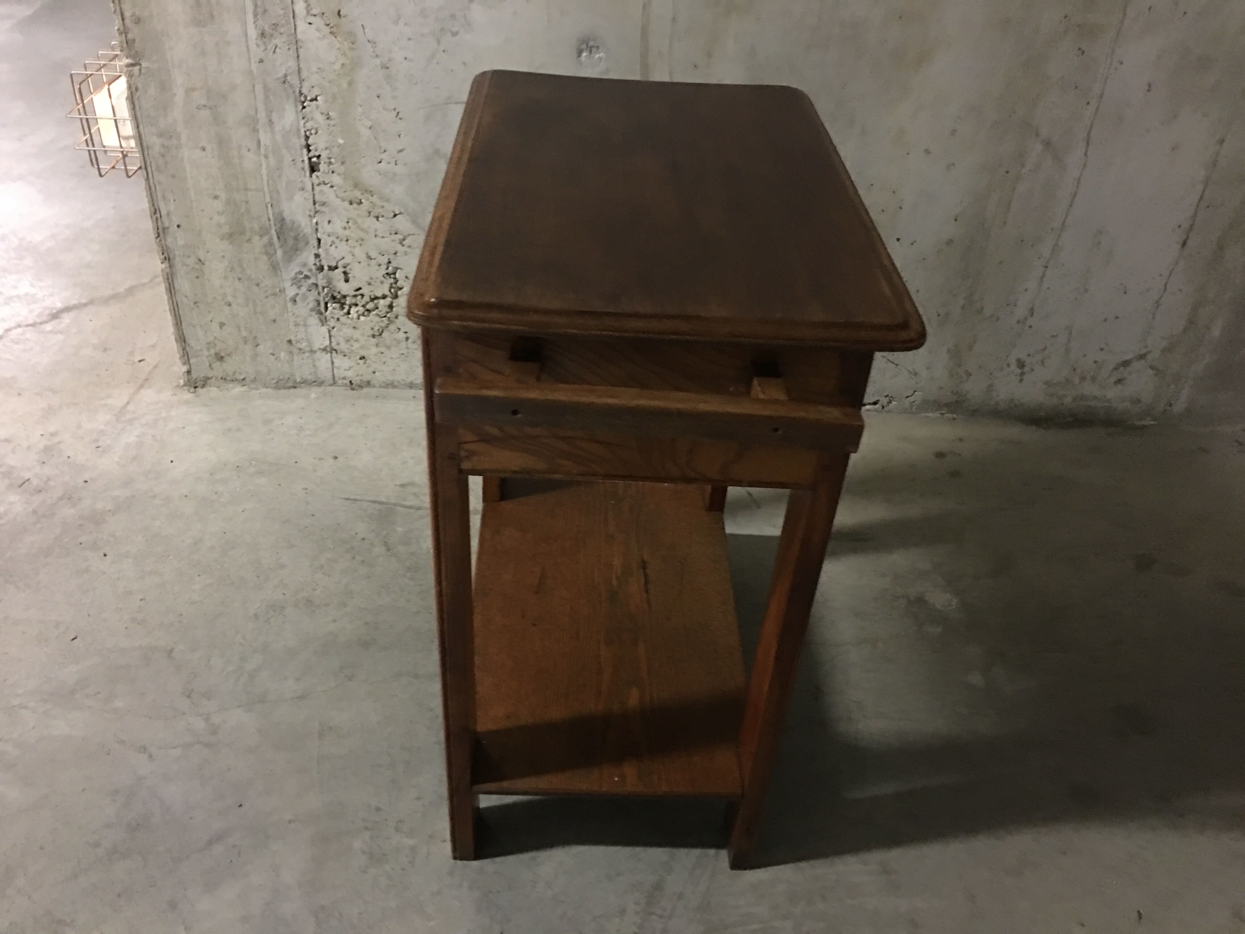 Wooden table rustic