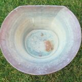 Copper fountain basin