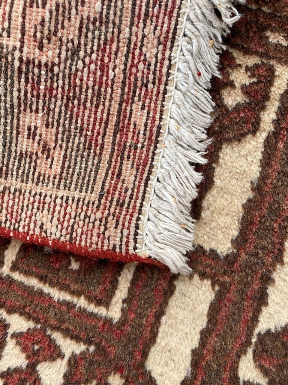 Vintage persian carpet hamadan 128x212 cm