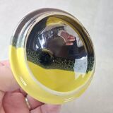 Ancienne cafetière / théière, céramique bicolore, Luc Lucchesi, de Vallauri