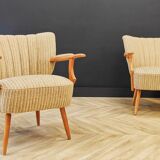 Two mid century armchairs 1960