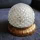 Ceiling lamp pineapple bronze and glass