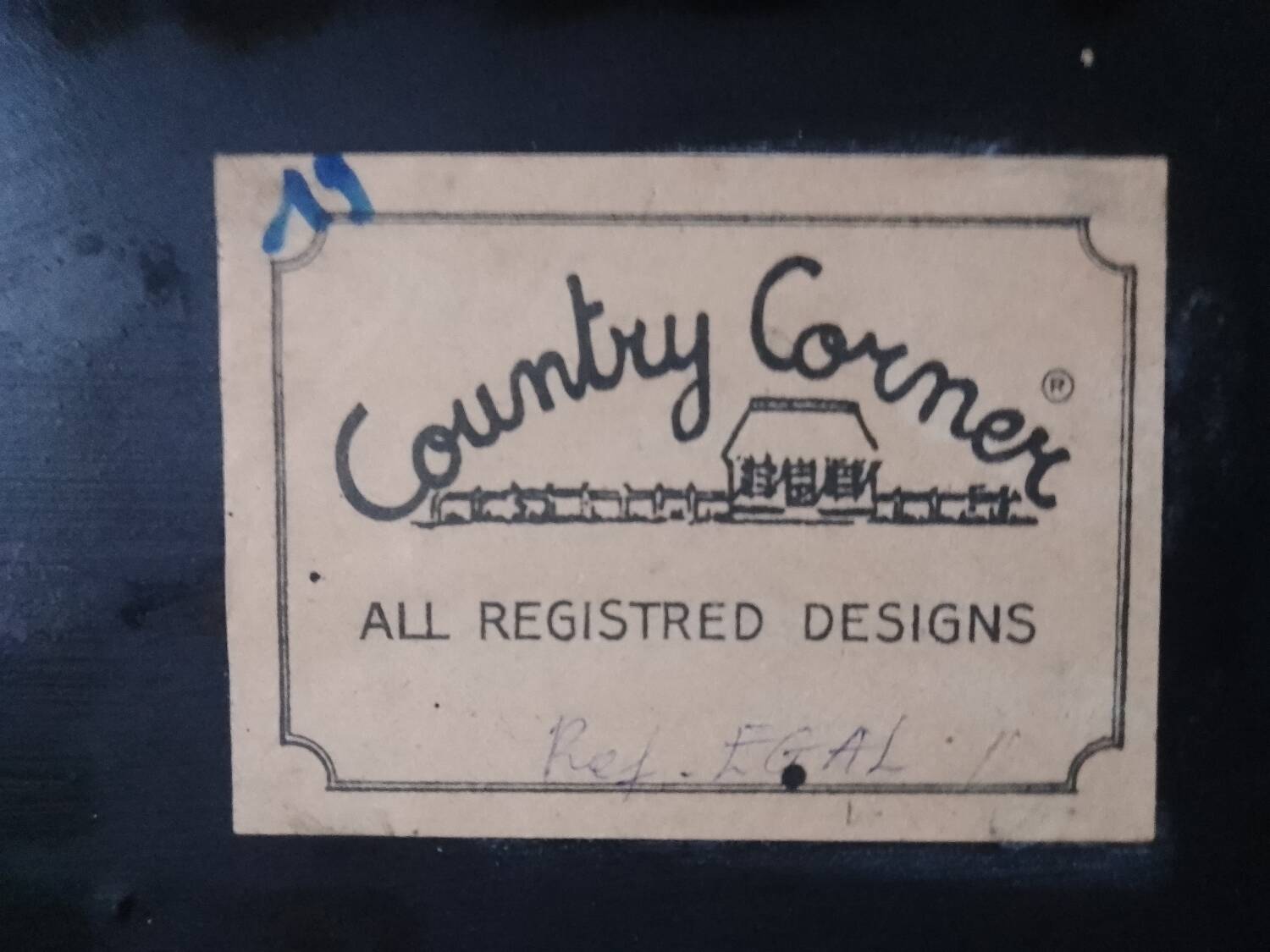 Tableau Country Corner Artea 1792 Vintage